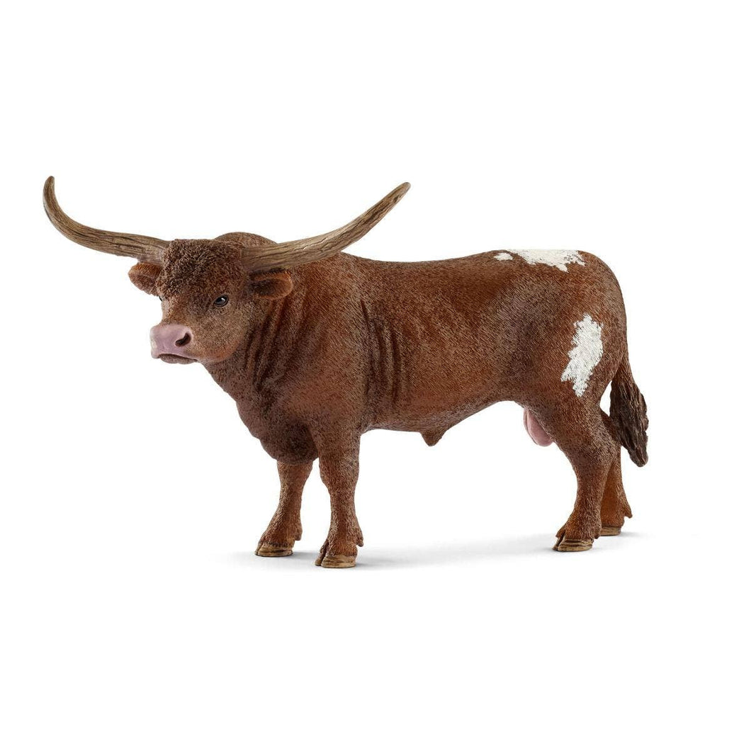 TEXAS LONGHORN BULL FARM ANIMAL TOY