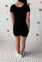 Load image into Gallery viewer, ERASE THE PAST ATHLETIC FITTED KNIT ROMPER
