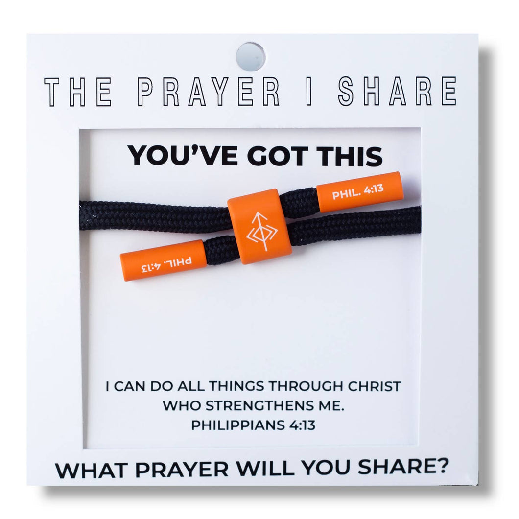 BIBLE VERSE WRISTBAND [YOU'VE GOT THIS]