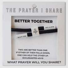 Load image into Gallery viewer, BIBLE VERSE WRISTBAND [BETTER TOGETHER ]
