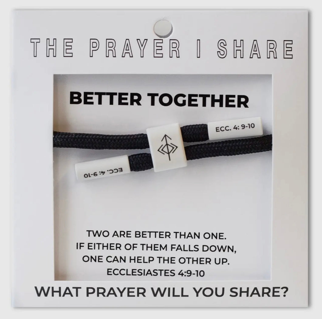 BIBLE VERSE WRISTBAND [BETTER TOGETHER ]