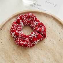 Load image into Gallery viewer, CHRISTMAS NEW ELASTIC HAIR SCRUNCHIES [MULTIPLE COLORS/DESIGNS]
