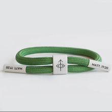 Load image into Gallery viewer, BIBLE VERSE WRISTBAND [MOVE MOUNTAINS]
