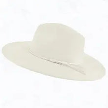 Load image into Gallery viewer, LARGE EAVES PEACH TOP SUEDE FEDORA HAT [ASSORTED COLORS]
