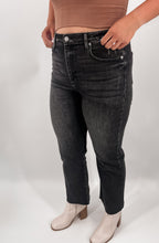 Load image into Gallery viewer, NEW BEGINNINGS ULTRA STRETCH CHARCOAL  BLACK JEANS
