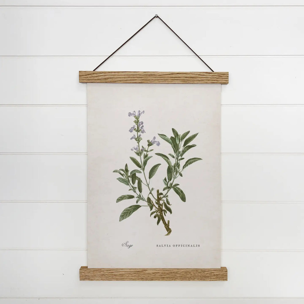 HERB ART HANGING CANVAS [8X10