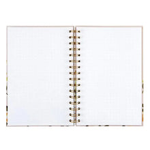 Load image into Gallery viewer, HARD COVER SPIRAL GRID DOT JOURNAL
