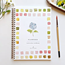 Load image into Gallery viewer, WATERCOLOR WORKBOOK [FLOWERS]
