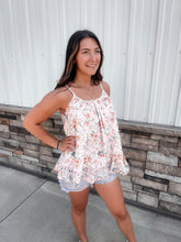 Load image into Gallery viewer, FINDING GRACE FLORAL PRINT BOHO TANK TOP
