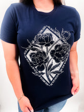 Load image into Gallery viewer, ‘ALL YOU SEEK’ FLOWER GRAPHIC TEE
