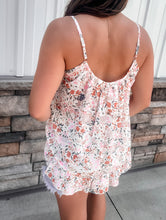 Load image into Gallery viewer, FINDING GRACE FLORAL PRINT BOHO TANK TOP
