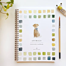 Load image into Gallery viewer, WATERCOLOR WORKBOOK [ANIMALS]
