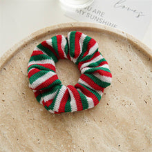 Load image into Gallery viewer, CHRISTMAS NEW ELASTIC HAIR SCRUNCHIES [MULTIPLE COLORS/DESIGNS]
