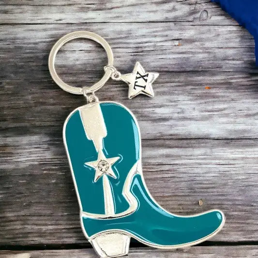 COWBOY BOOT KEYCHAIN