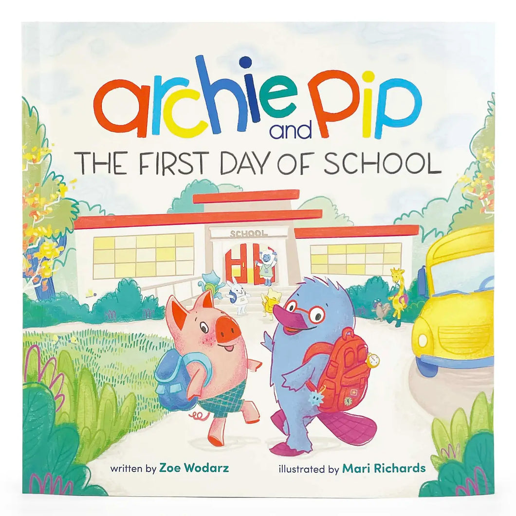 'ARCHIE AND PIP FIRST DAY OF SCHOOL' PAPERBACK BOOK