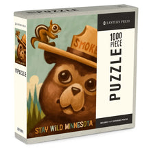 Load image into Gallery viewer, SMOKEY BEAR AND SQUIRREL 1000 PIECE PUZZLE
