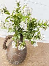 Load image into Gallery viewer, IVORY/GREEN BLOOMS BUSH 11&quot;
