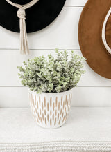 Load image into Gallery viewer, BOHO CONCRETE LINED POT
