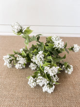 Load image into Gallery viewer, IVORY/GREEN BLOOMS BUSH 11&quot;
